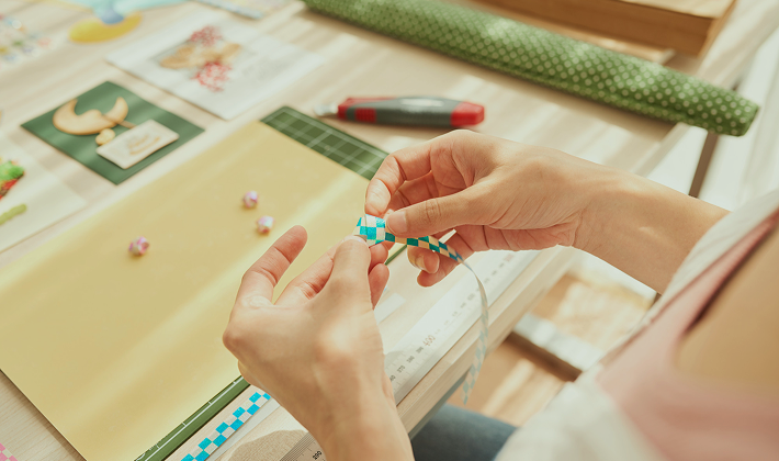 Handcrafted items showcase